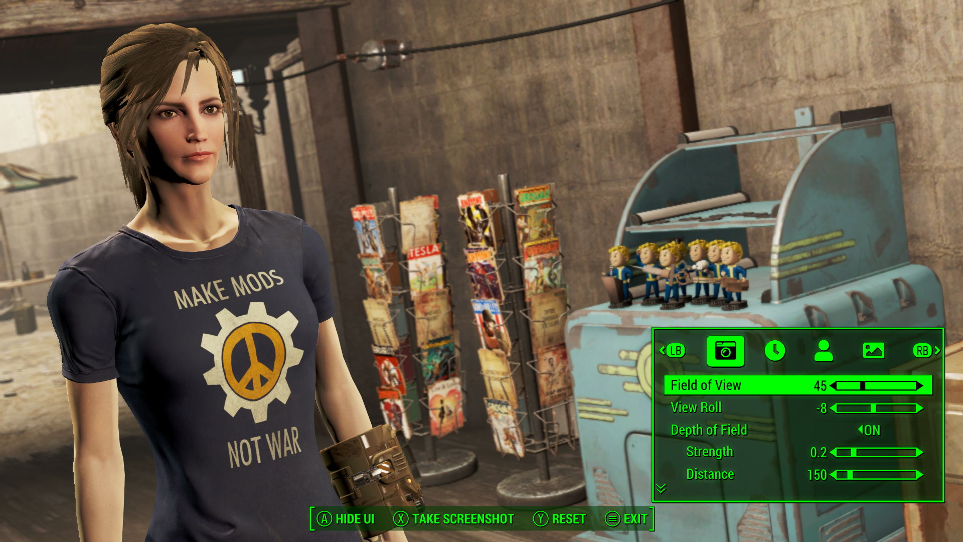 《辐射4》拍照模式mod要来了 玩家想怎么拍就怎么拍