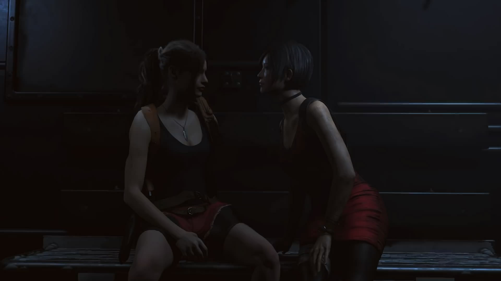 《生化危机2:重制版》克莱尔替换里昂 与艾达王热吻