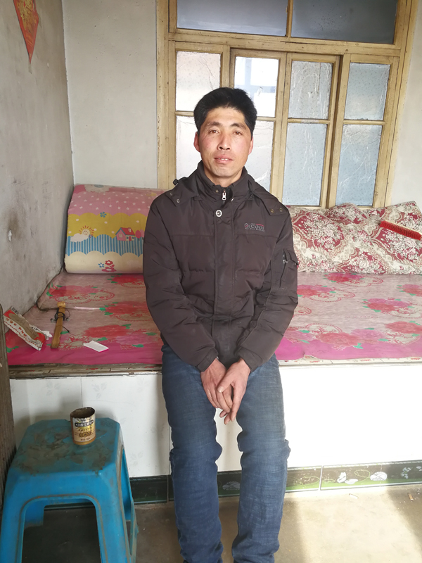 辽宁省法库县人周刚曾被强迫劳动4年。澎湃新闻记者 朱远祥 图