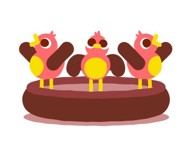 插画丨啊哈哈可爱又魔性的小gif开开心心开启新的一周哦