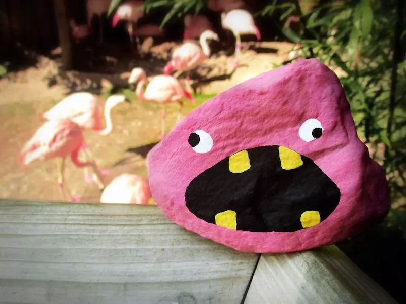 你身边可能藏了1000只石头小怪兽