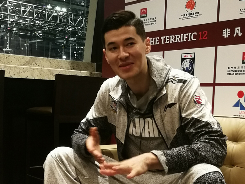 专访男篮当红新人阿不都沙拉木:"机会留给有准备的人"