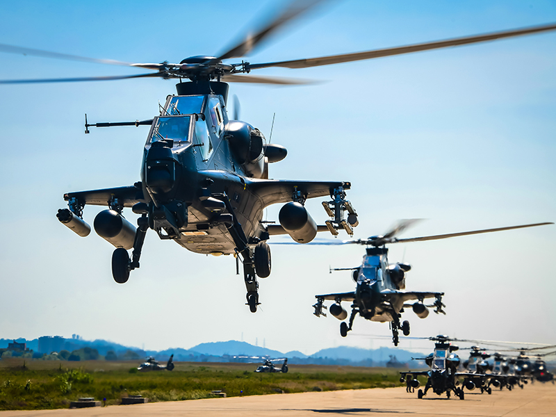 以陆航部队年终考核为主题的黑板报图