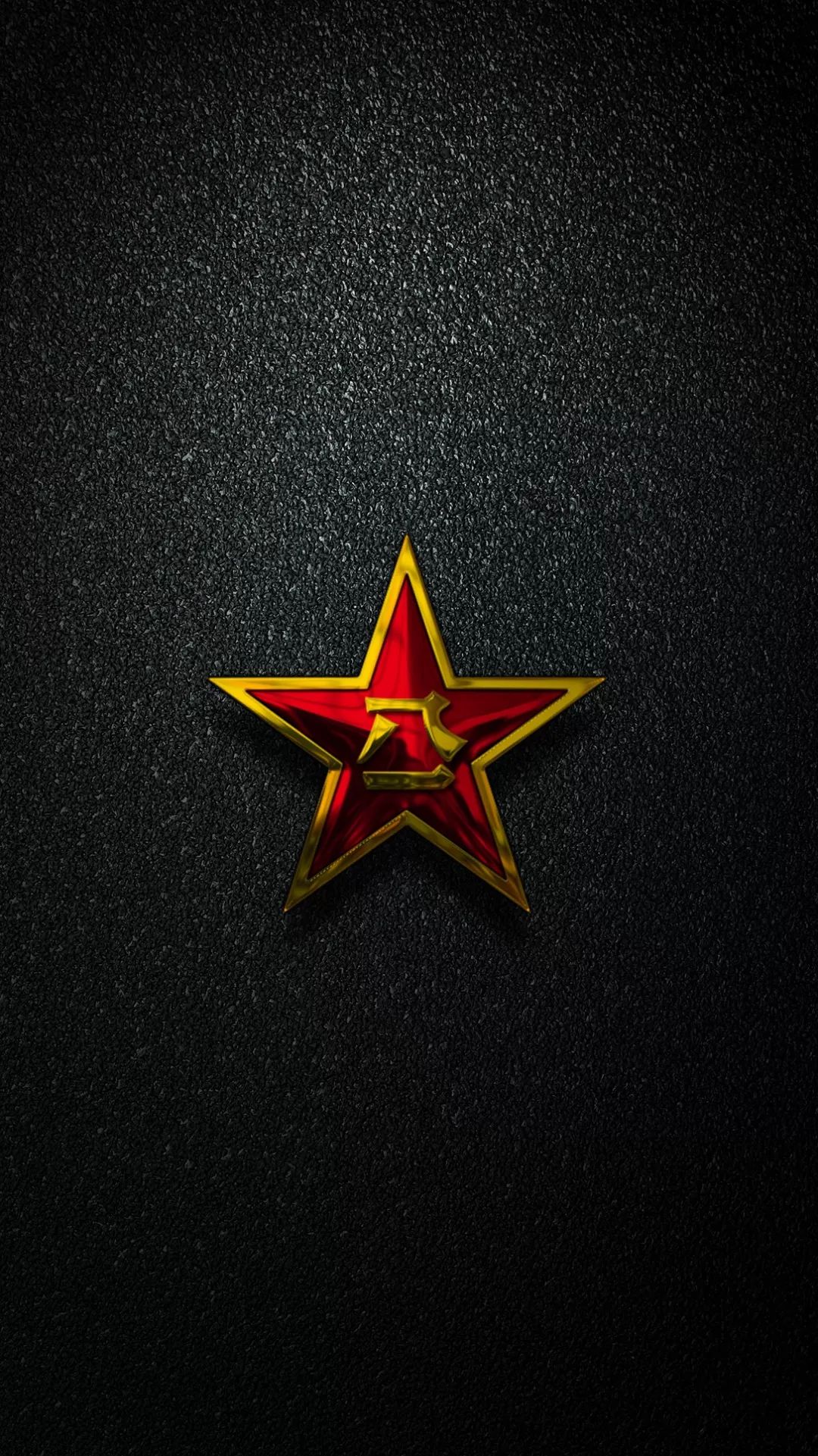 高清12种底色八一军徽手机壁纸拿走不谢