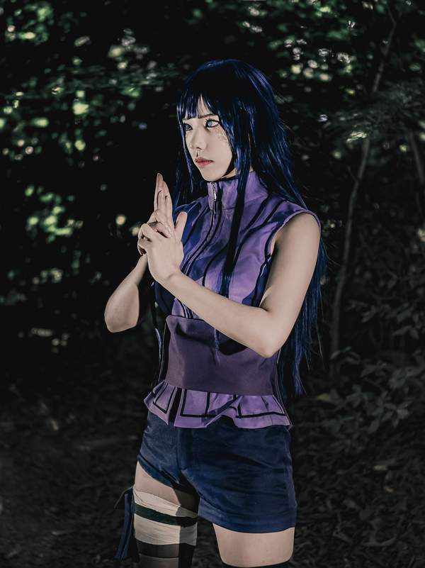 tcsl小姐姐cos火影雏田肥嫩肌肤尽显温柔气质