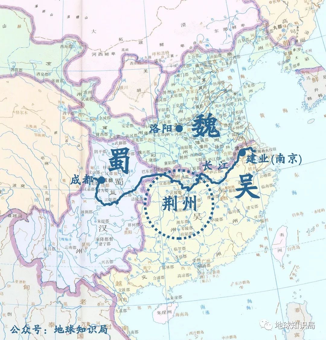 三国各种抢荆州为什么孙权却死盯着合肥