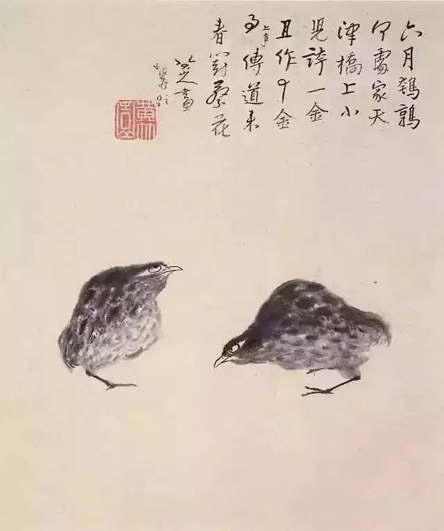 为什么八大山人画鸟常常是一只脚