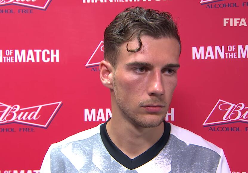 格雷茨卡:荷兰后卫身后有空当,相信德国队能进