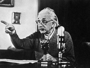  获得诺贝尔奖的物理学家阿尔伯特·爱因斯坦。（法新社）
