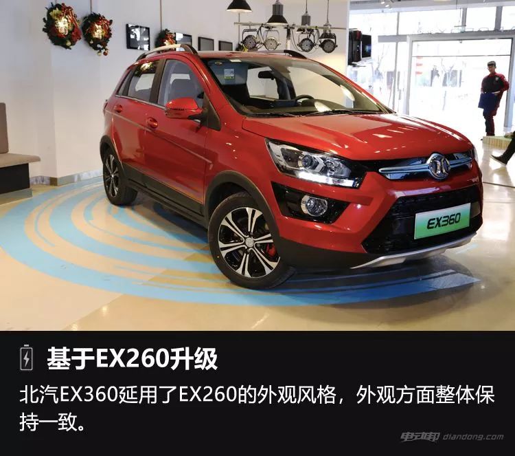 "新国民电动suv" | 北汽新能源ex360到店实拍!多图剧透解读