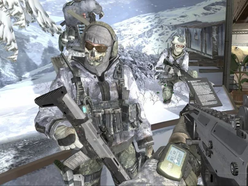 使命召唤6中那个戴骷髅面罩的幽灵为何人气这么高