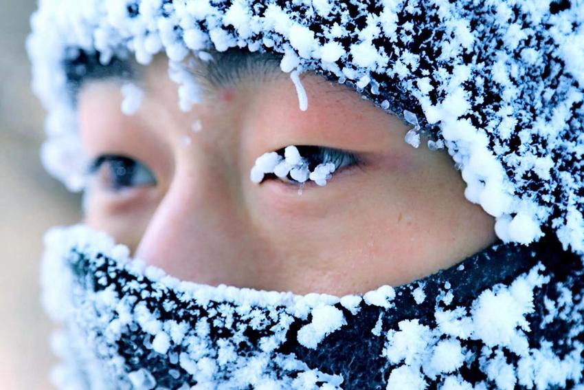 战士顶风冒雪巡逻(组图)|北极|哨所|连队_新浪新闻