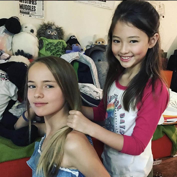 第一批05后已经在yg预备出道了,小女孩有这种颜值算早熟吗