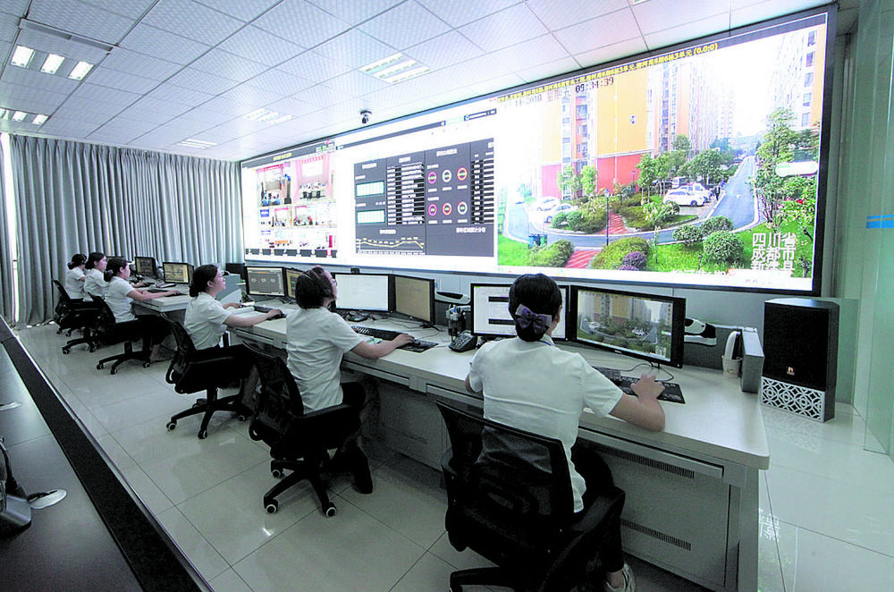 雷东生邓勇调研成都市新津县雪亮工程、综治