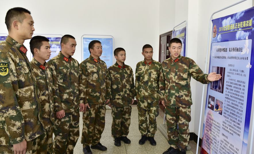 0武警】武警曲靖支队开展送法到基层活动