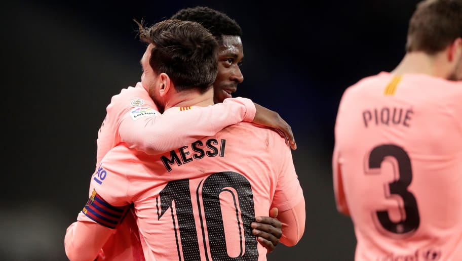 梅西谈登贝莱:他能成为最佳之一