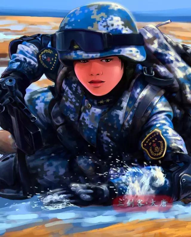 最惊艳的女兵背影这个特战女兵给你想象不到的震撼