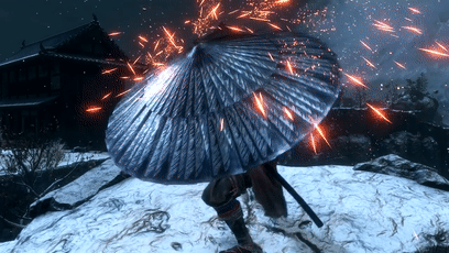 colin在决定开工前,先是仔细观察伞在游戏中的设计,并总结了其特点,如