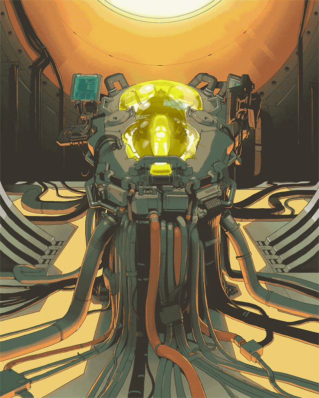 《三体》魅力,更可以通过这本艺术插画集看足那些天马行空的科幻世界