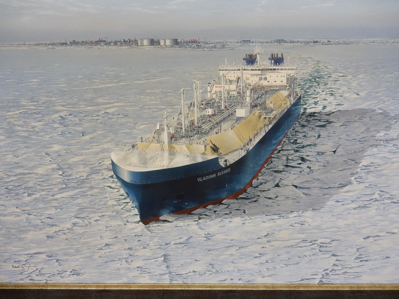 中国首船亚马尔液化天然气经北极东北航道运达