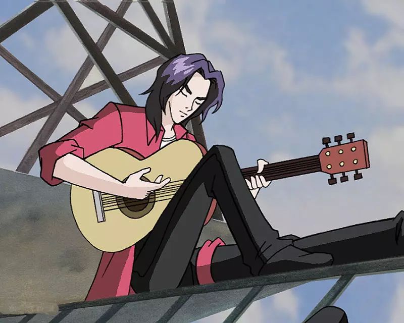 图/动画片《我为歌狂》"叶枫就是我的第一代爱豆,因此这个爱豆过了