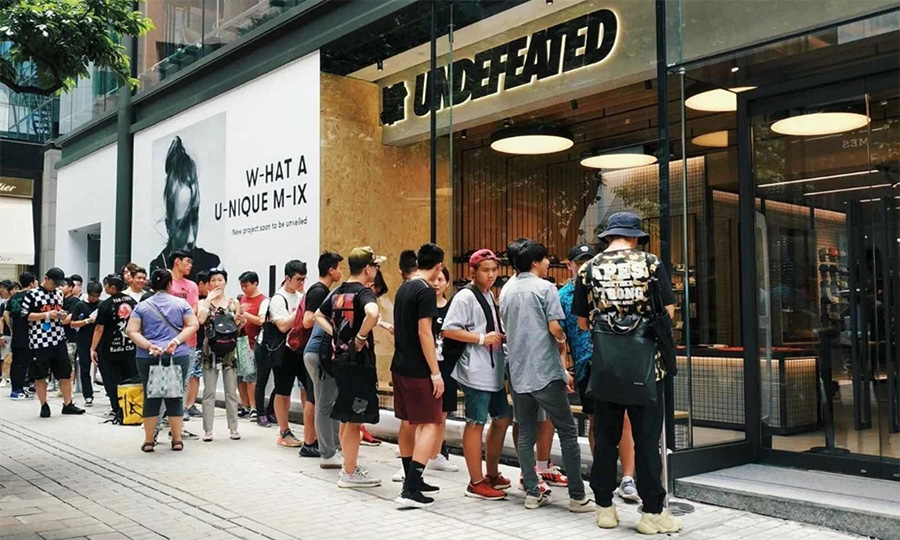 猛货球鞋扎堆undefeated大中华区第一家店铺开业了