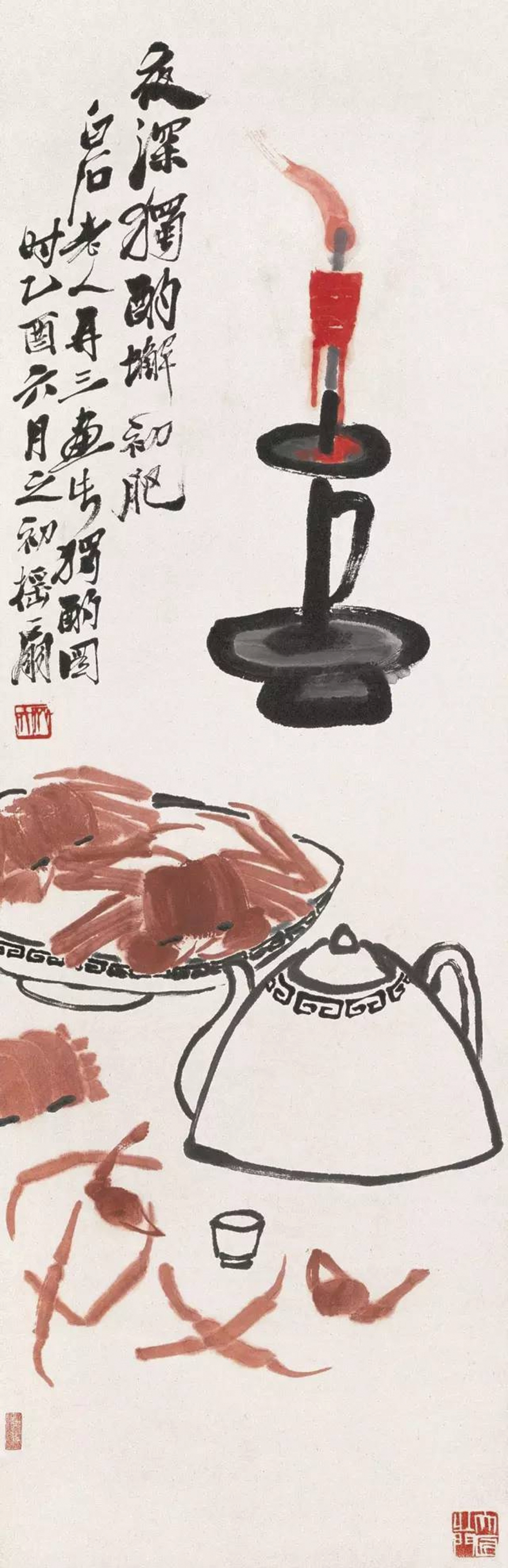 把茶壶画进画里,竟成了传世之作!