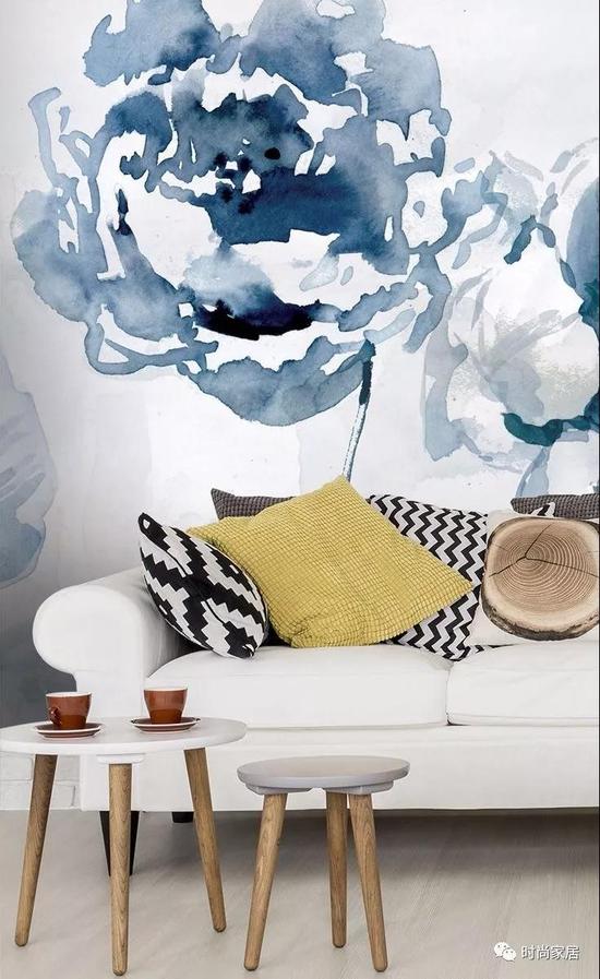 一张墙纸就能美丽整个家