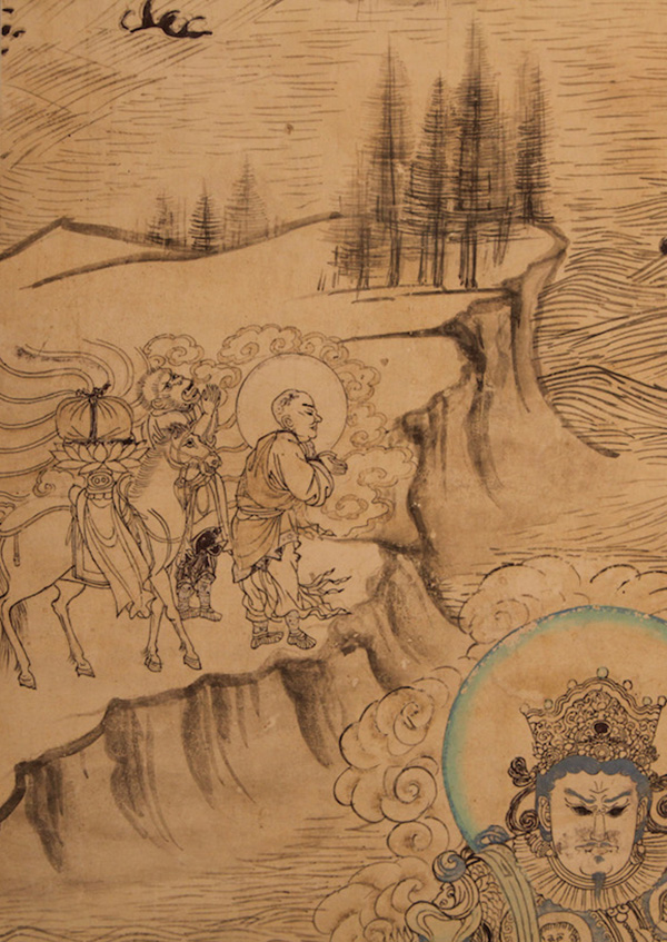 由瓜州东千佛洞榆林窟看唐僧取经图的流变