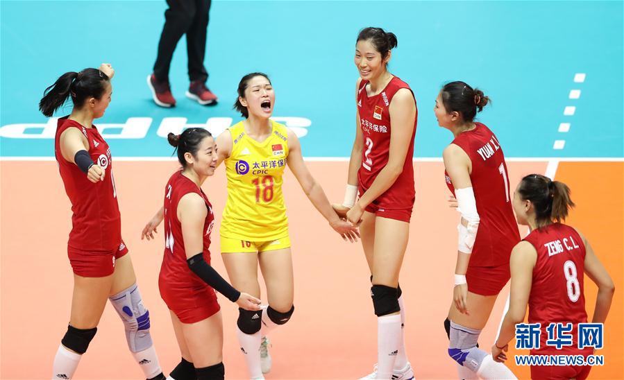 "双核"驱动 中国女排逆转巴西取世界杯六连胜