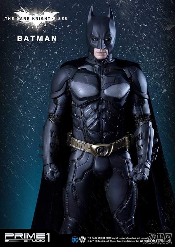 蝙蝠侠贝尔版1/3雕像欣赏 做工精细,近乎完美