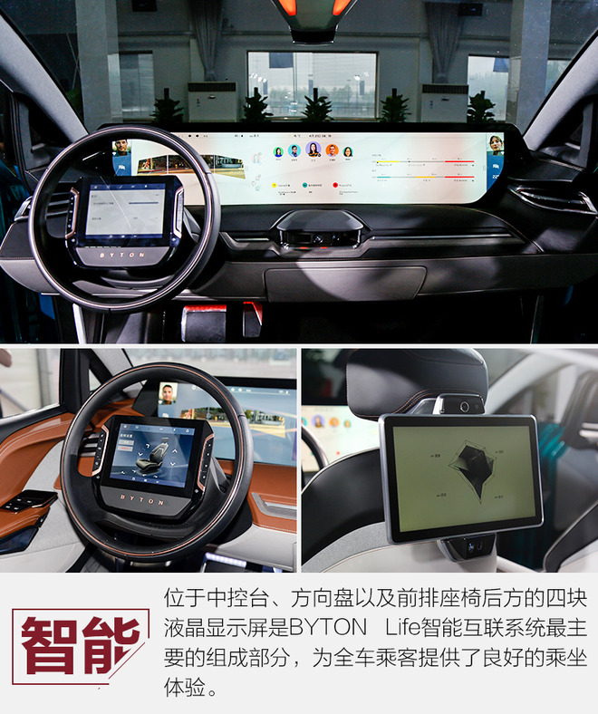车轮上的智能终端 byton互联系统亮度解析-新浪汽车