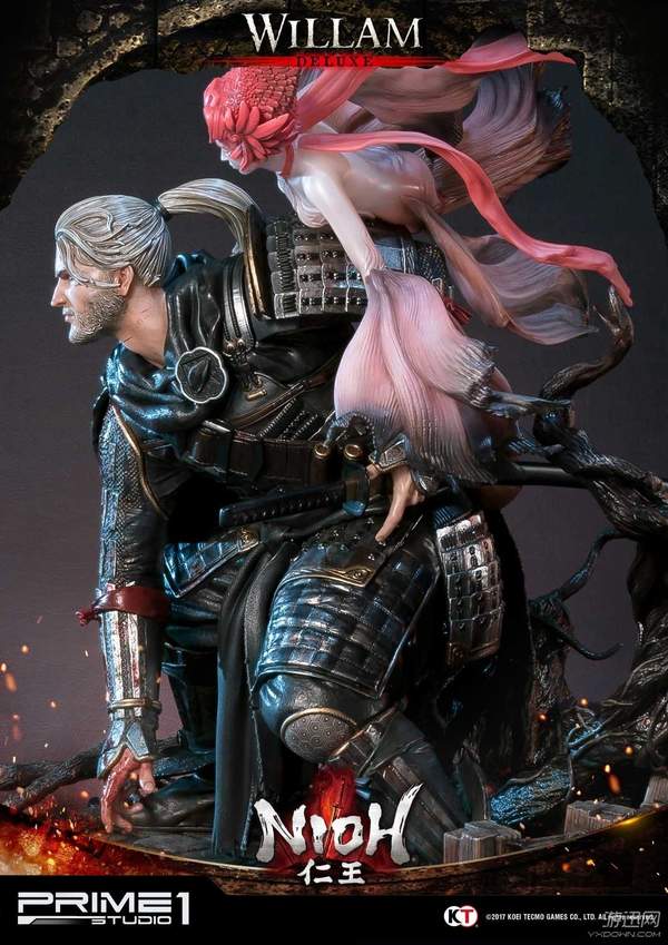 《仁王》主角威廉1/4手办欣赏 制作精良,细节精湛