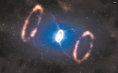 超新星1987A爆发后留下的遗迹
