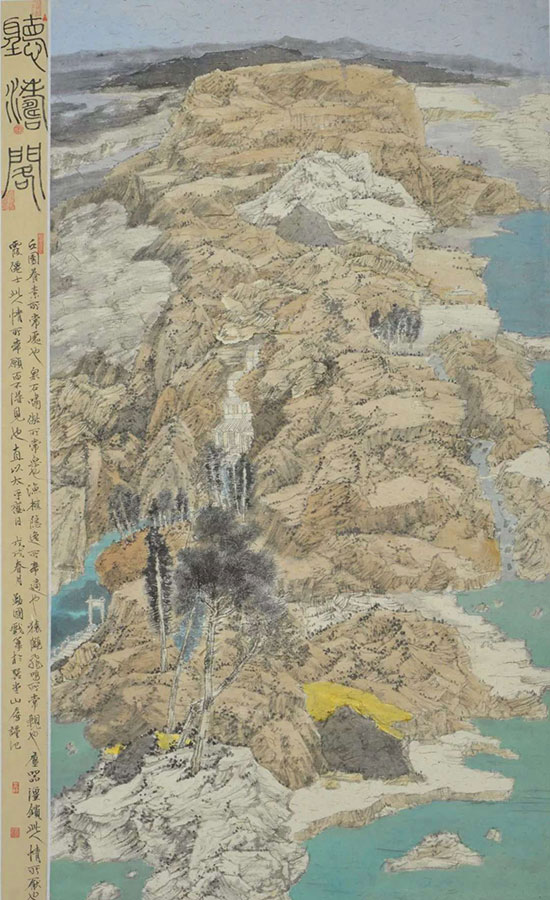 渝北区九位画家作品入展巴渝风2018重庆中国画展