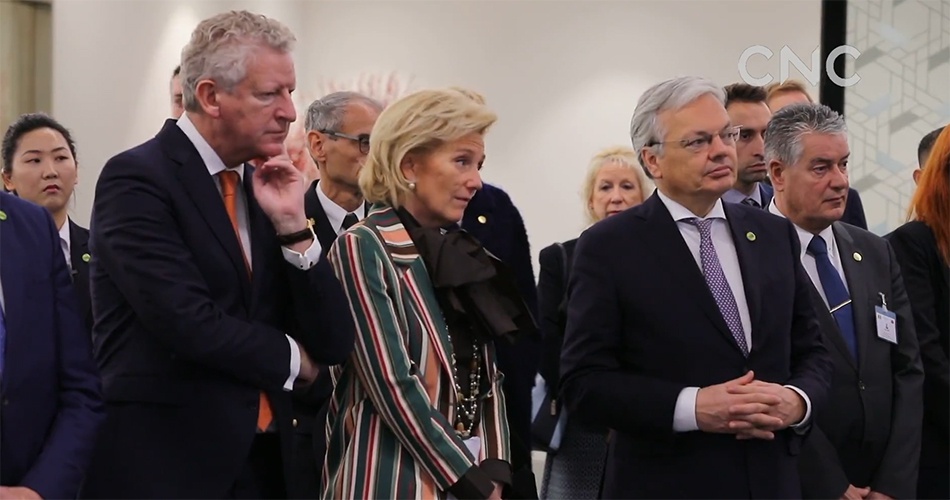 比利时公主阿斯特里德亲率有史以来规模最大的比利时代表团访华