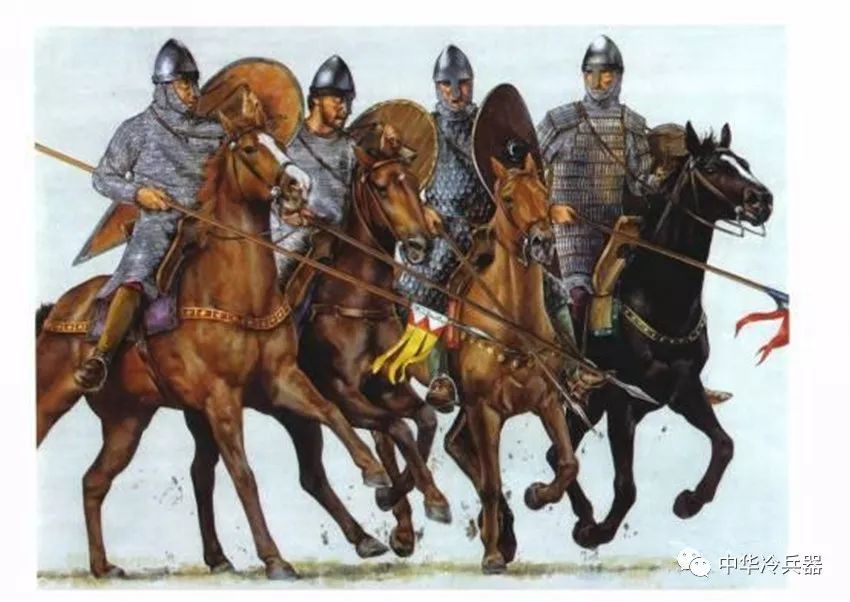 古代欧洲骑兵使用的骑枪那么长究竟怎样在战场上冲锋陷阵