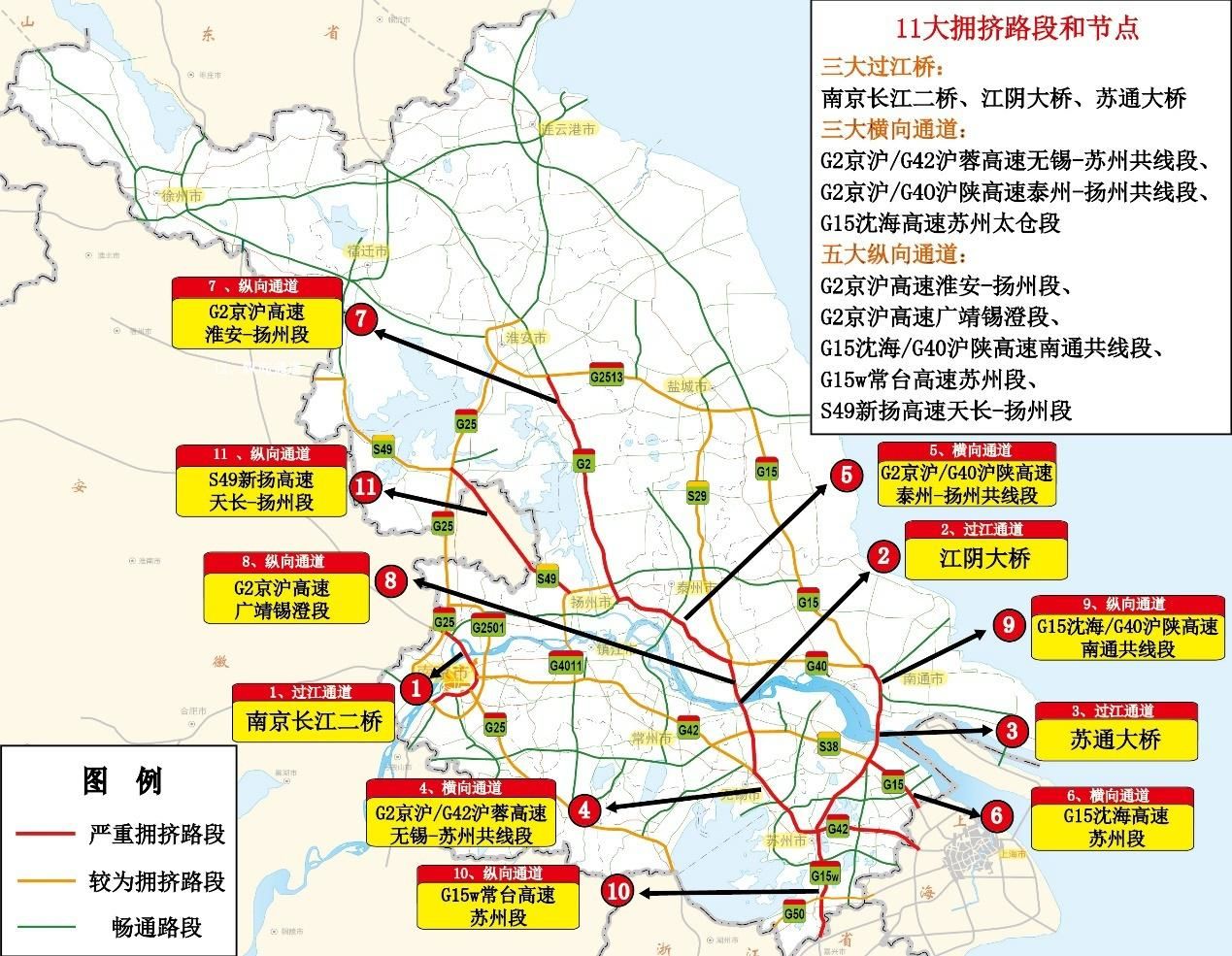 2018端午节江苏省高速公路出行攻略出炉!快收藏!