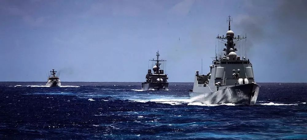 最强中国舰队刷屏我海军编队高清大图来啦