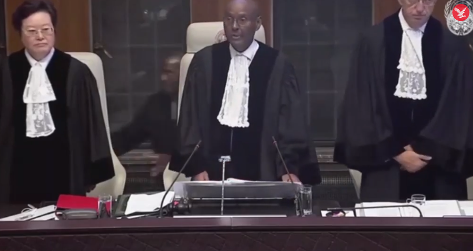 国际法庭于2018年开始就查戈斯群岛与毛里求斯分离问题举行听证会  视频截图