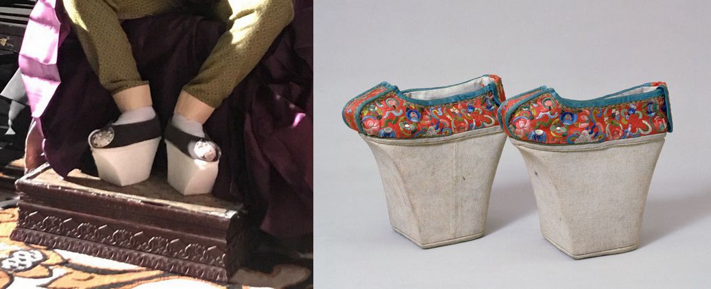 花盆底鞋其实,《延禧攻略》中还有很多值得推敲的细节.