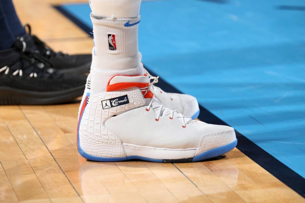 雷霆 安东尼 jordan melo 1.