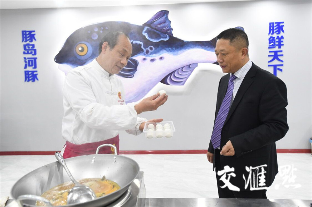 交汇点讯  素有"中国河豚岛"美誉的江苏省扬中市,河豚这个"舌尖上的