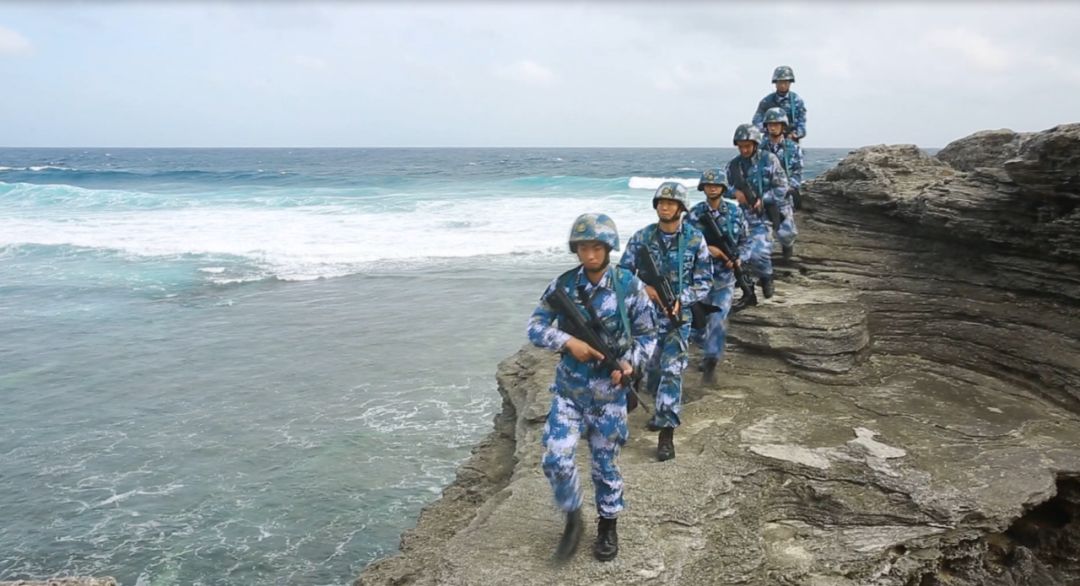 新春拜年海军西沙某水警区全体官兵祝全国人民新春快乐