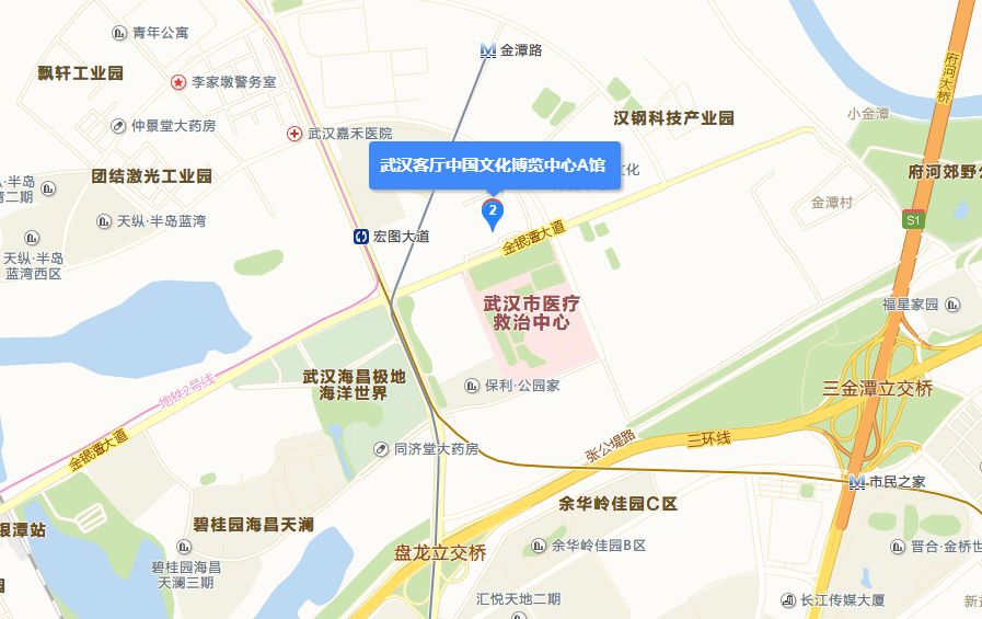 乘车路线:1,地铁:2号线,3号线,8号线宏图大道站(武汉客厅)即可2,公交