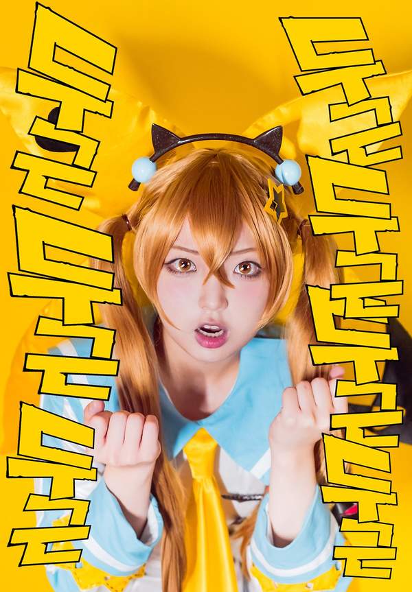 韩国小姐姐cos《天命之子》davi 活力四射,超级卡哇伊