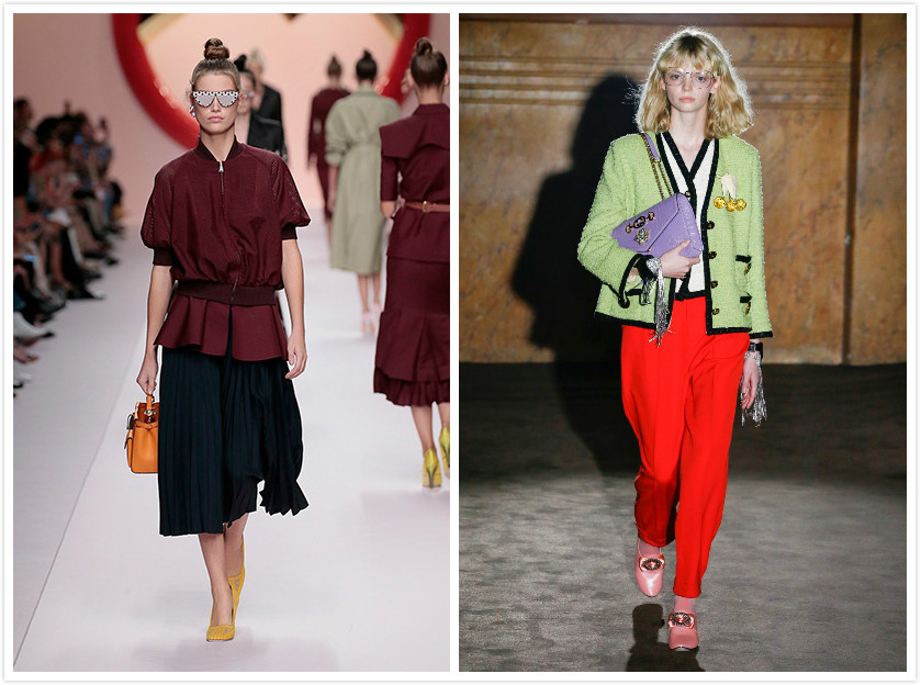 图片来源/品牌供图操作细节上,撞色搭配包括与强烈色配合或是与补色