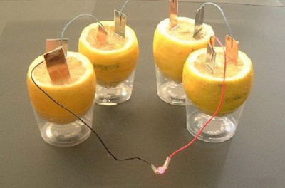 水果电池发电实验是一项既安全且有趣的实验游戏.
