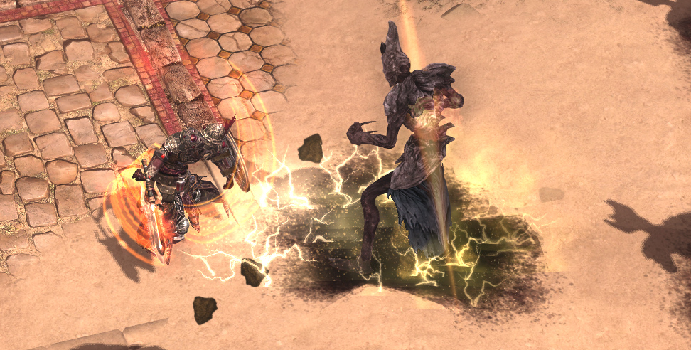 《恐怖黎明》dlc"被遗忘的众神" 新职业剑盾战士曝光