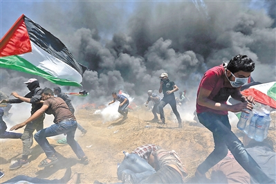 美迁使馆冷清巴以冲突激烈